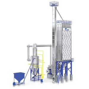 paddy rice processing parboiling drier